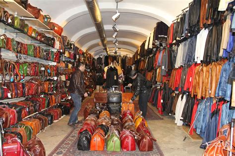 italian leather shops.